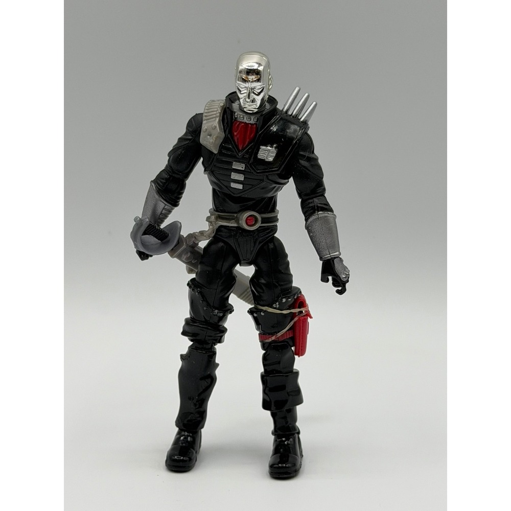 G.I. Joe Destro v14 Valor vs Venom 2004 Action Figure Hasbro + Sword & Holster